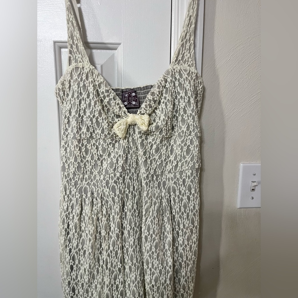 White free people dress